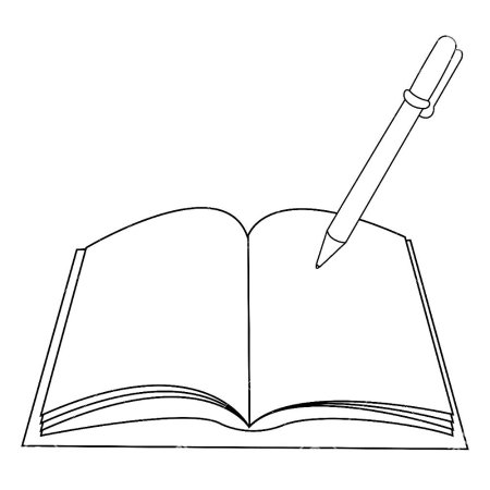 Раскраска "книга"