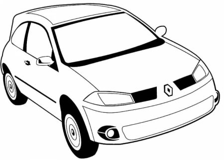 Reno Megane 2 vector