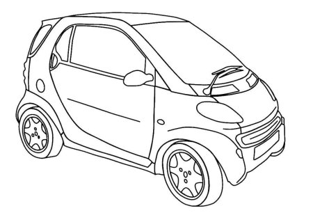 Автомобили (раскраски)