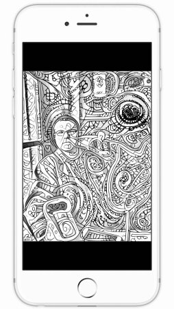 Рисунки для раскрашивания в приложении