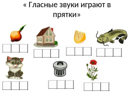 Звуковой анализ слова для дошкольников