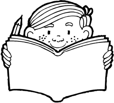 Раскраска "книга"