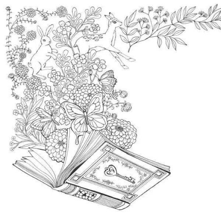 Книжка раскраска антистресс