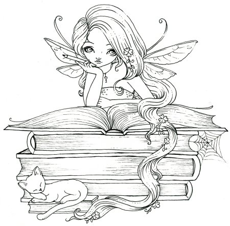 Раскраска "книга"