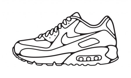 Nike Air Max drawing