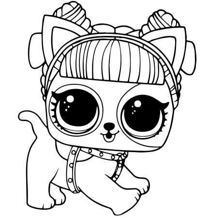 Раскраска ЛОЛ питомцы ЛОЛ