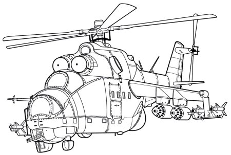 Ка-50 вертолёт