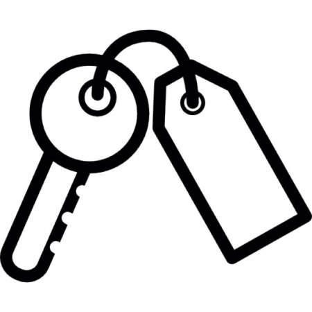 Брелок значок