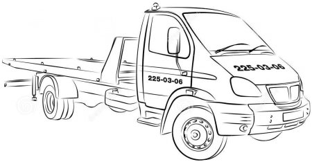 Раскраска Газель
