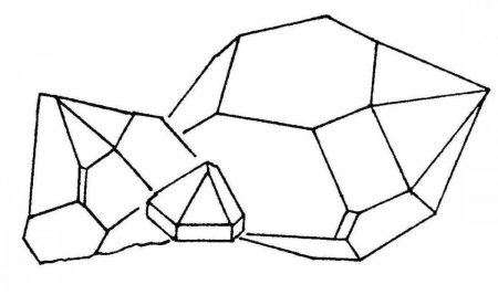 Раскраска минералы и Кристаллы