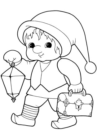 Сказочные персонажи раскраски