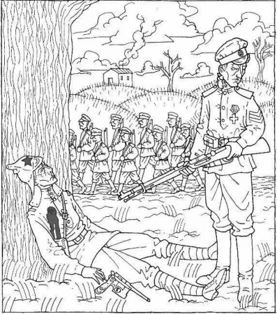 Раскраска война