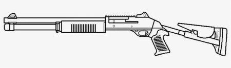 Дробовик xm1014 чертеж