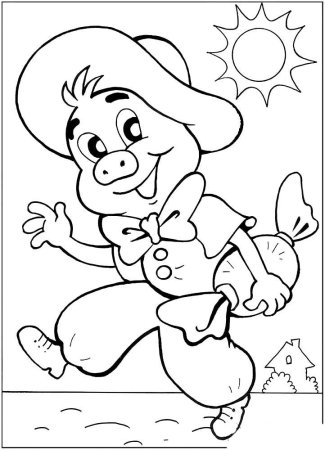 Герои мультфильма кот Леопольд