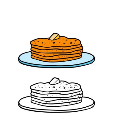 Блинчики рисование для малышей