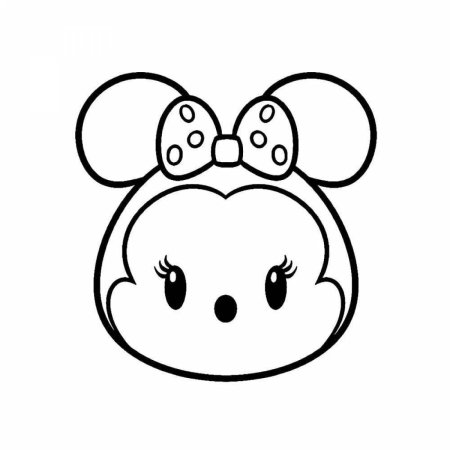 Disney Tsum Tsum раскраска