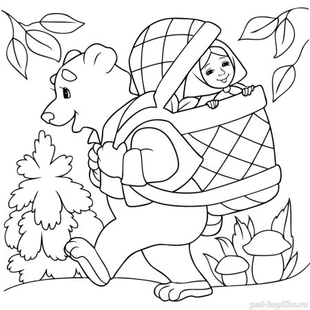 Раскраска. Репка