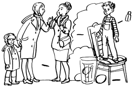 Денискины рассказы раскраска