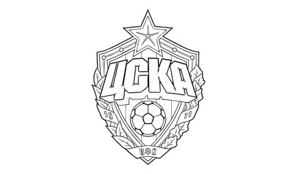 Эмблема ЦСКА футбольный клуб