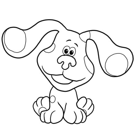 Blue`s clues and you colouring Pages