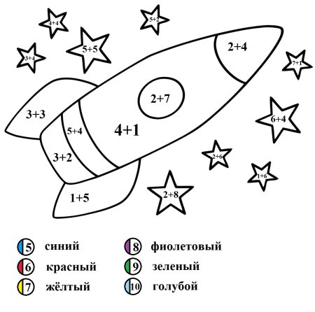 Космос задания для дошкольников