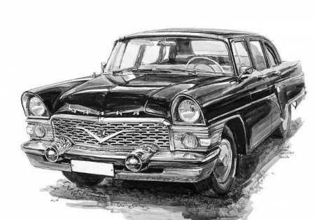 Автомобиль в графике