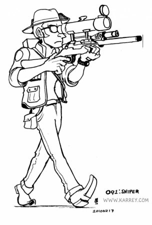 Team Fortress 2 раскраска солдат