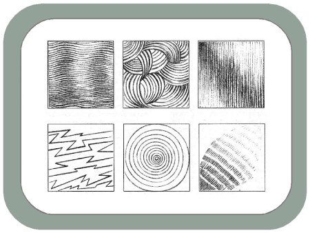 Штриховка упражнения рисование