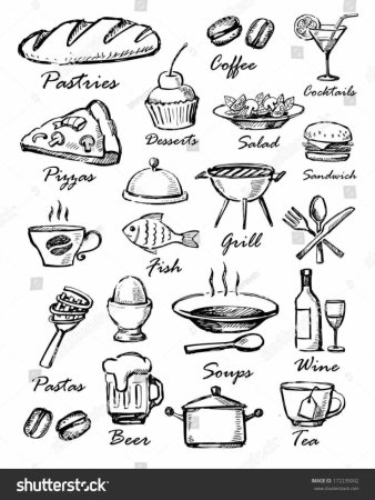 Маленькие рисунки для меню