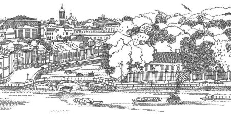 Раскраска "город"