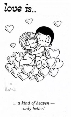 Love is черно белые