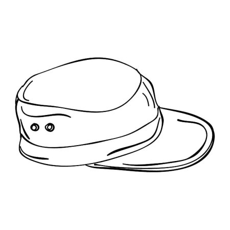 Кепка раскраска