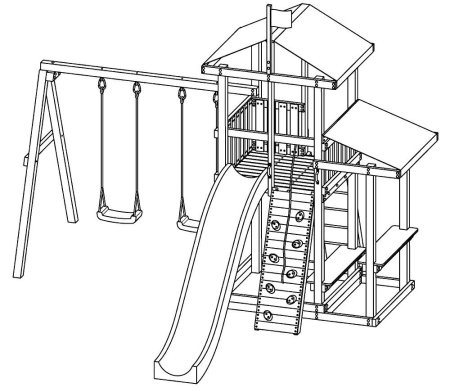 Детская площадкраскраска