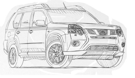 Nissan x Trail t31 в векторе