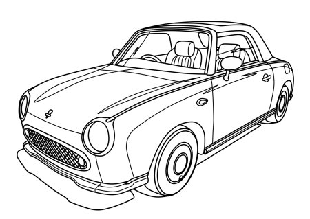 Раскраска Nissan