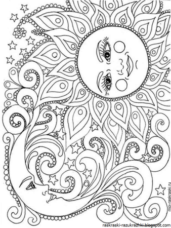 Арт терапия раскраски