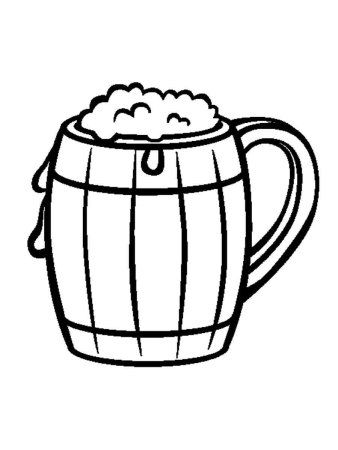 Квас раскраска для детей