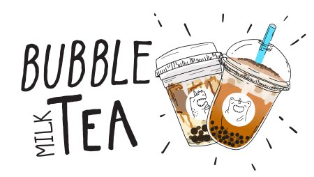 Bubble Tea раскраска