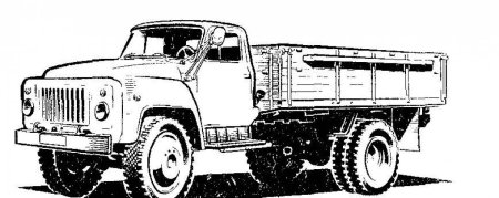 Грузовик ГАЗ 53