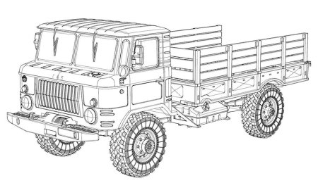 Шишига ГАЗ 66 рисунок