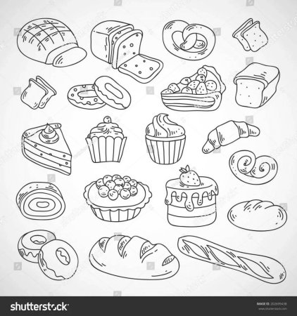 Выпечка для рисования