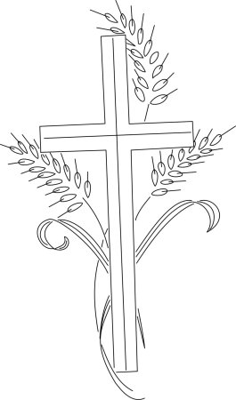 Крест рисунок